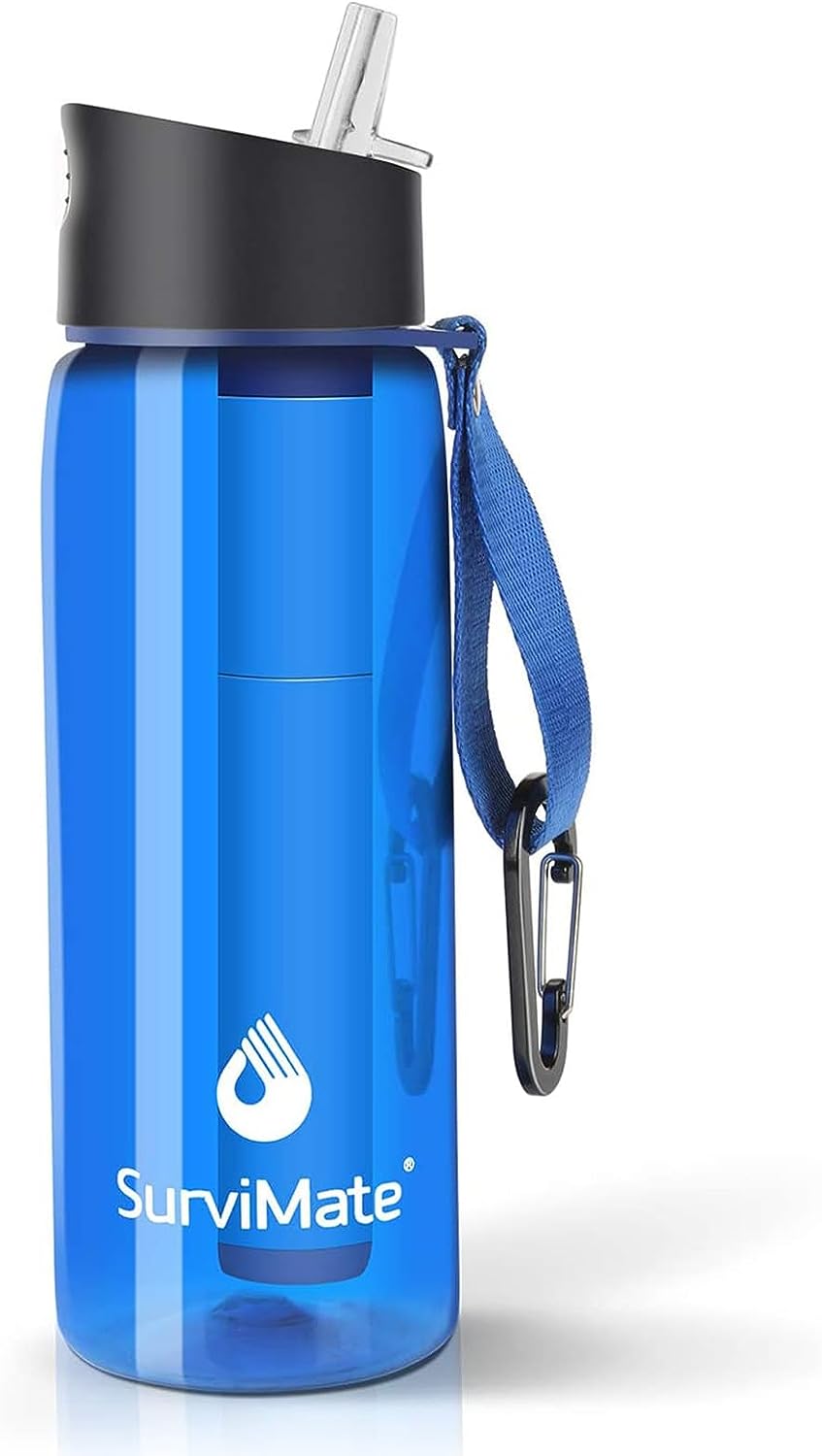 SurviMate Ultra-Filtration Filtered Water Bottle