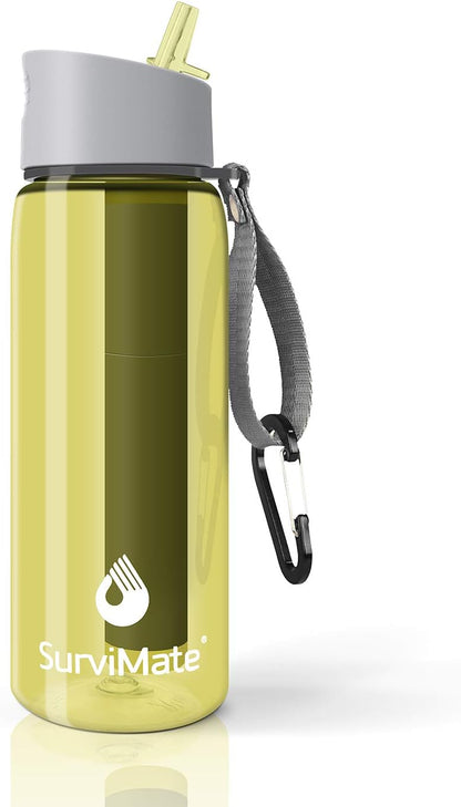 SurviMate Ultra-Filtration Filtered Water Bottle