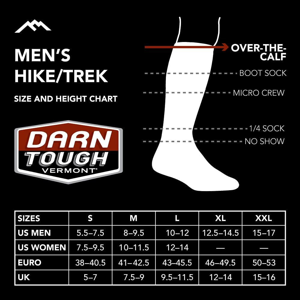 Darn Tough Mountaineering OTC Extra Cushion Sock - Men's