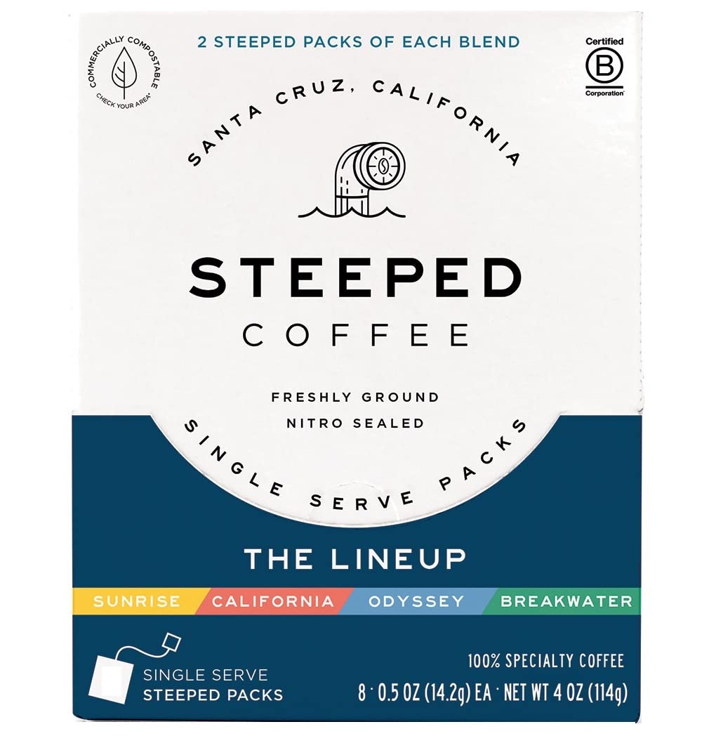 Steeped Coffee Single Serve Coffee Packets