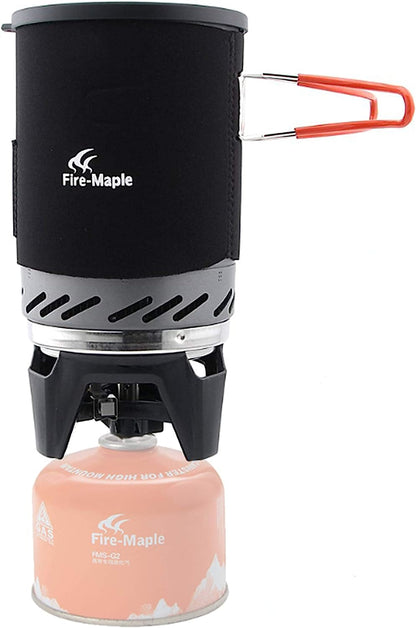 Fire-Maple "Fixed Star 1" Backpacking and Camping Stove System | Outdoor Propane Cooking Gear | Portable Pot/Jet Burner Set | Ideal for Hiking, Trekking, Fishing, Hunting Trips and Emergency Use