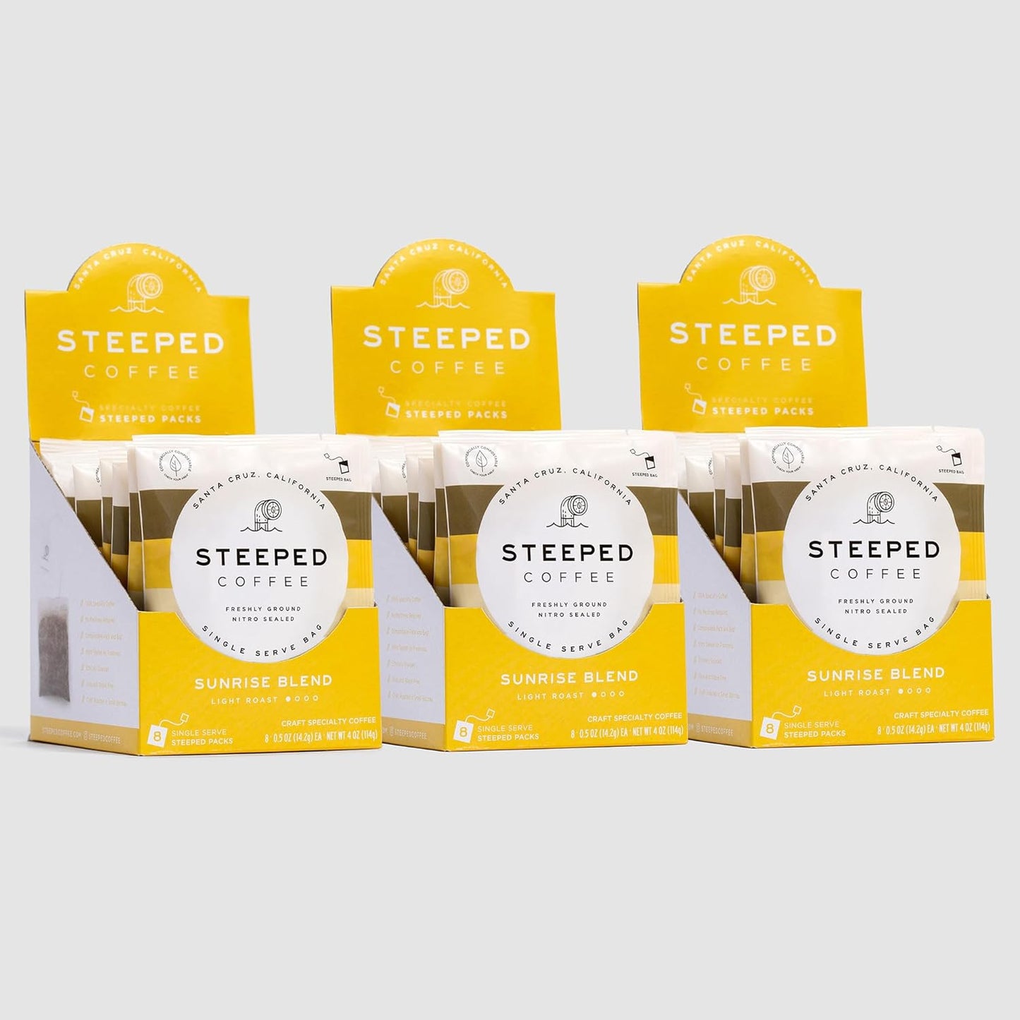 Steeped Coffee Single Serve Coffee Packets