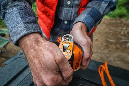 Jetboil Crunchit Fuel Canister Recycling Tool (Orange)