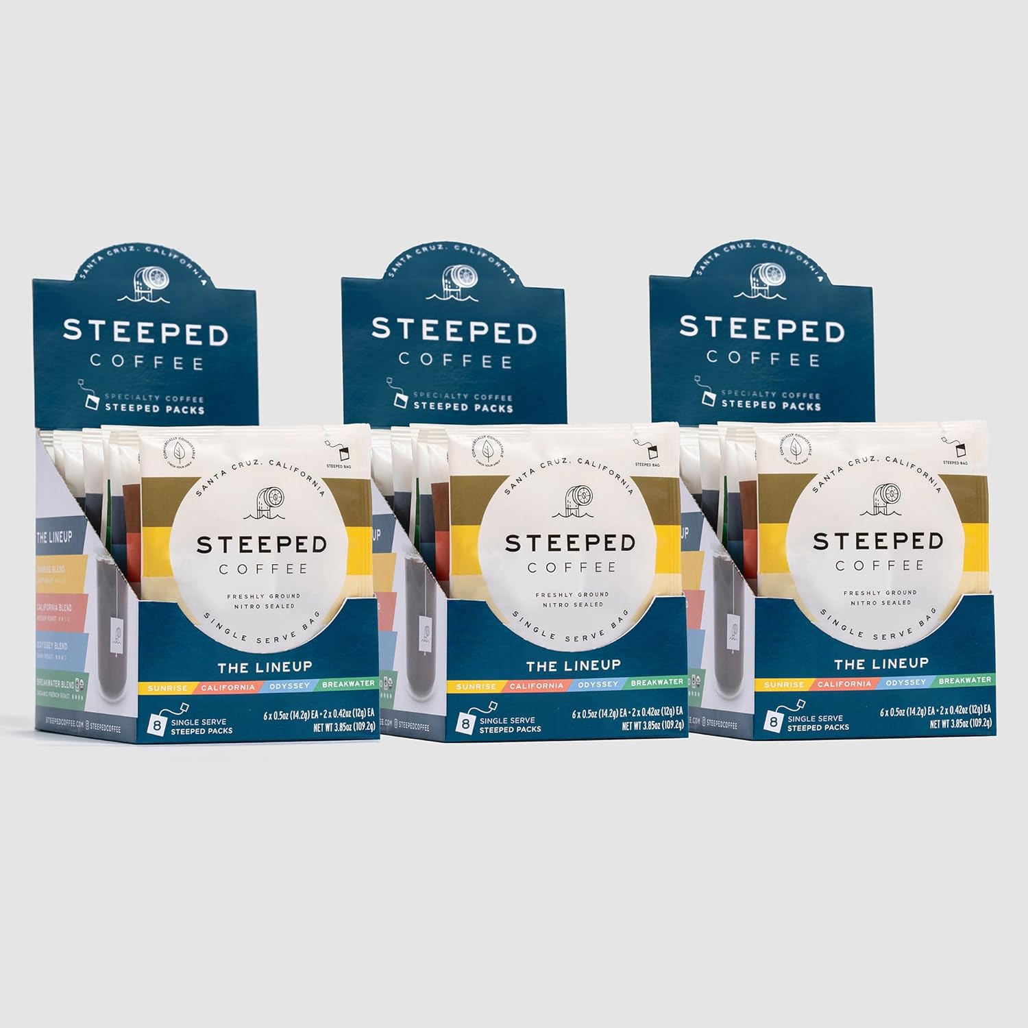 Steeped Coffee Single Serve Coffee Packets