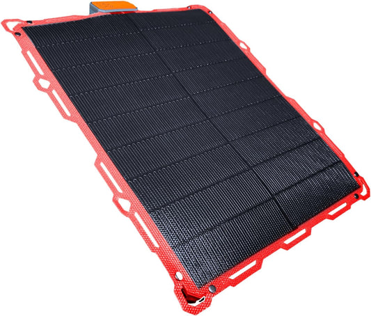 Dark Energy Spectre Solar Panel 15W - Ultra-Lite & Ultra-Durable Solar Panel (HI-Vis Orange)