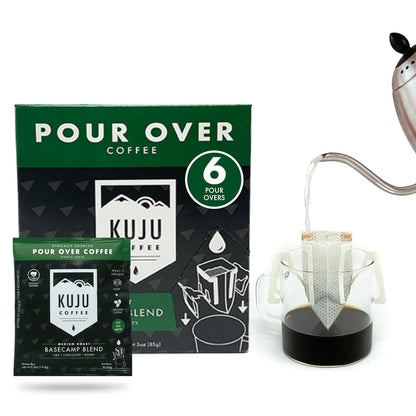 Kuju Coffee Premium Pour Over Camping Coffee Singles