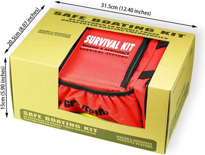 Goglobe Boat Safety Kit for Boating Sailing Kayaking Fishing Marine Safety Required by Coast Guard