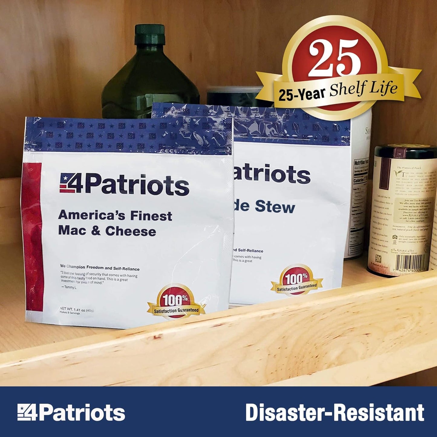 4Patriots 72-Hour Emergency Food Supply Survival Kit