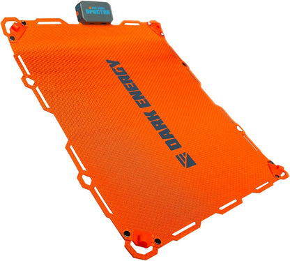 Dark Energy Spectre Solar Panel 15W - Ultra-Lite & Ultra-Durable Solar Panel (HI-Vis Orange)