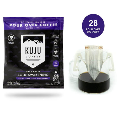 Kuju Coffee Premium Pour Over Camping Coffee Singles