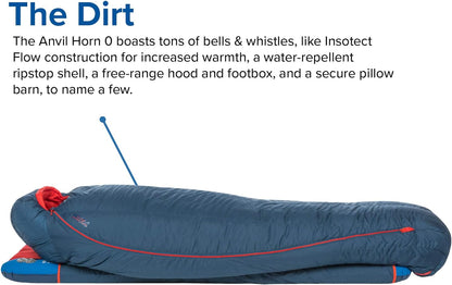 Big Agnes Anvil Horn (650 DownTek) Sleeping Bag