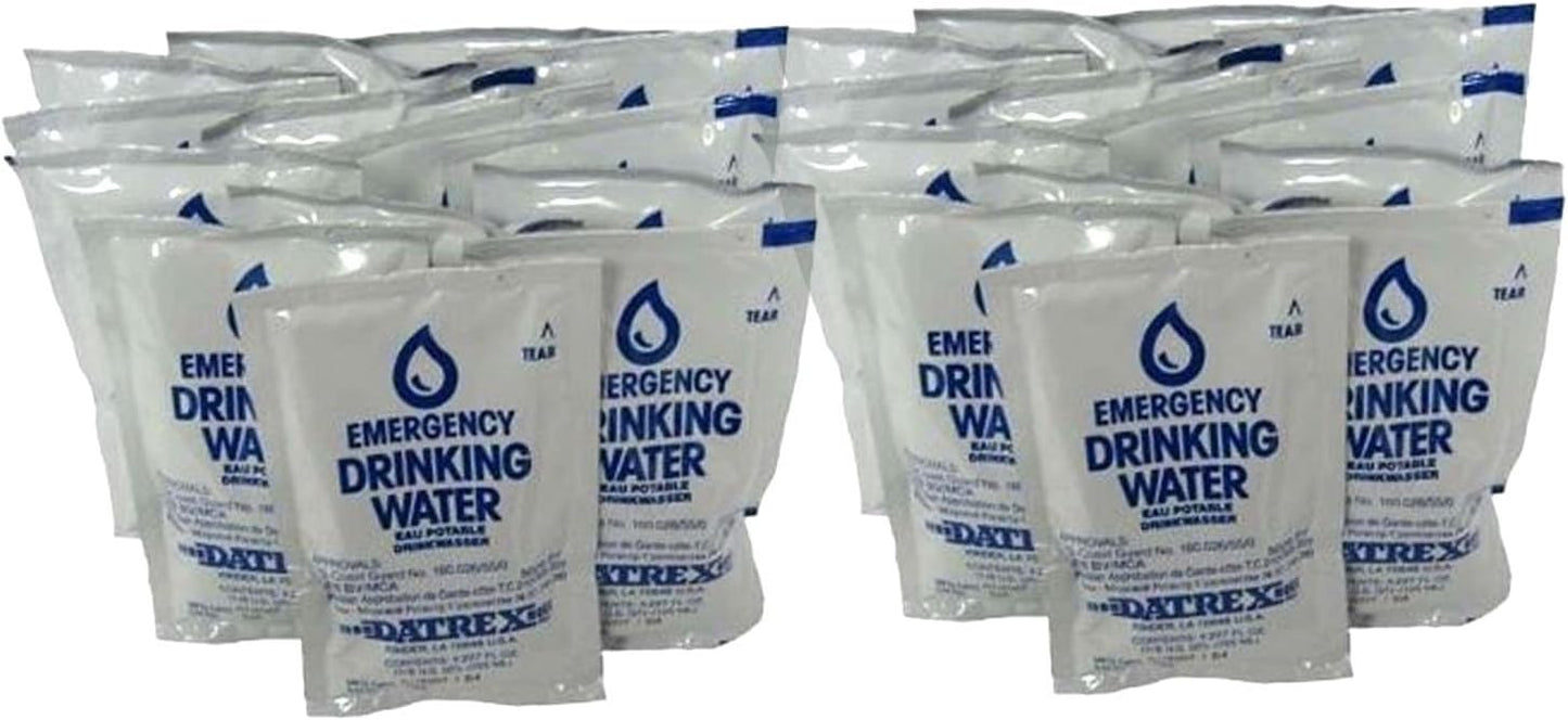Datrex Emergency Water Packet - 3 Day/72 Hour Supply (24 Packs) (1 Pack)