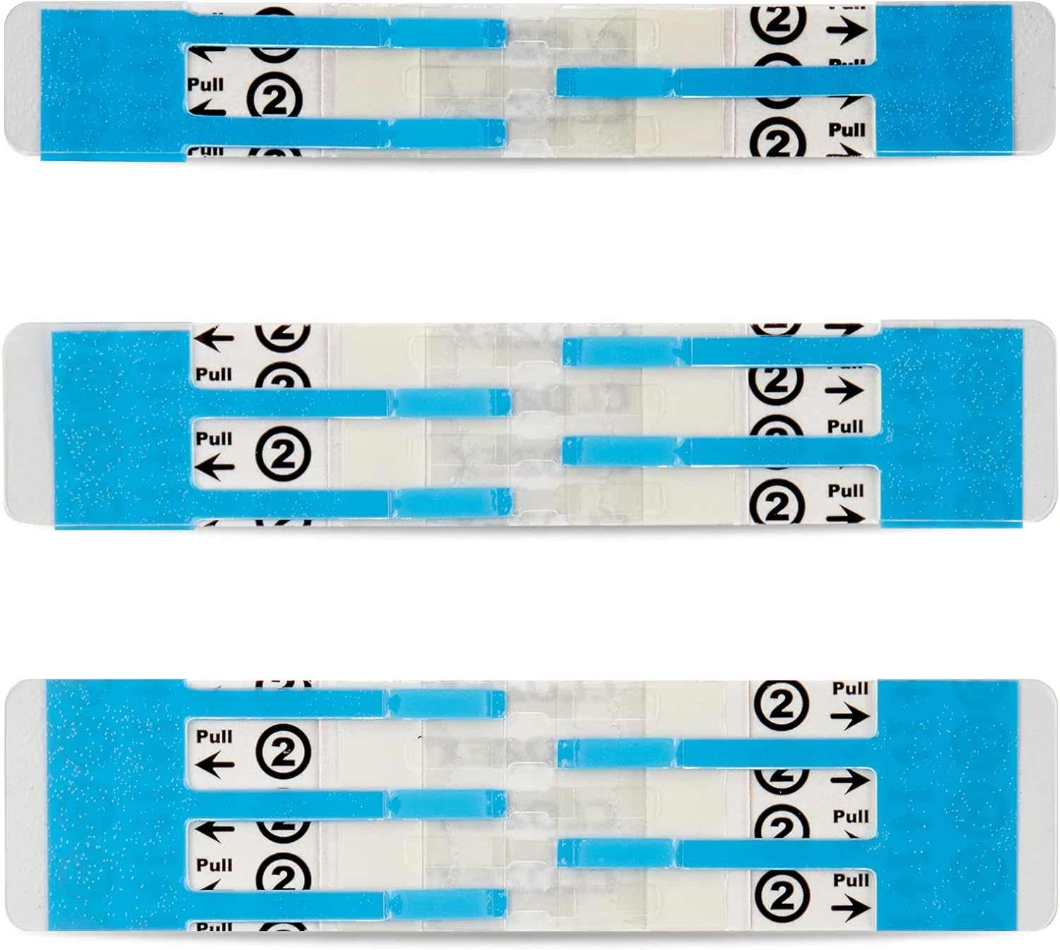 Clozex Emergency Laceration Closures for wound repair, 3-pack assortment.