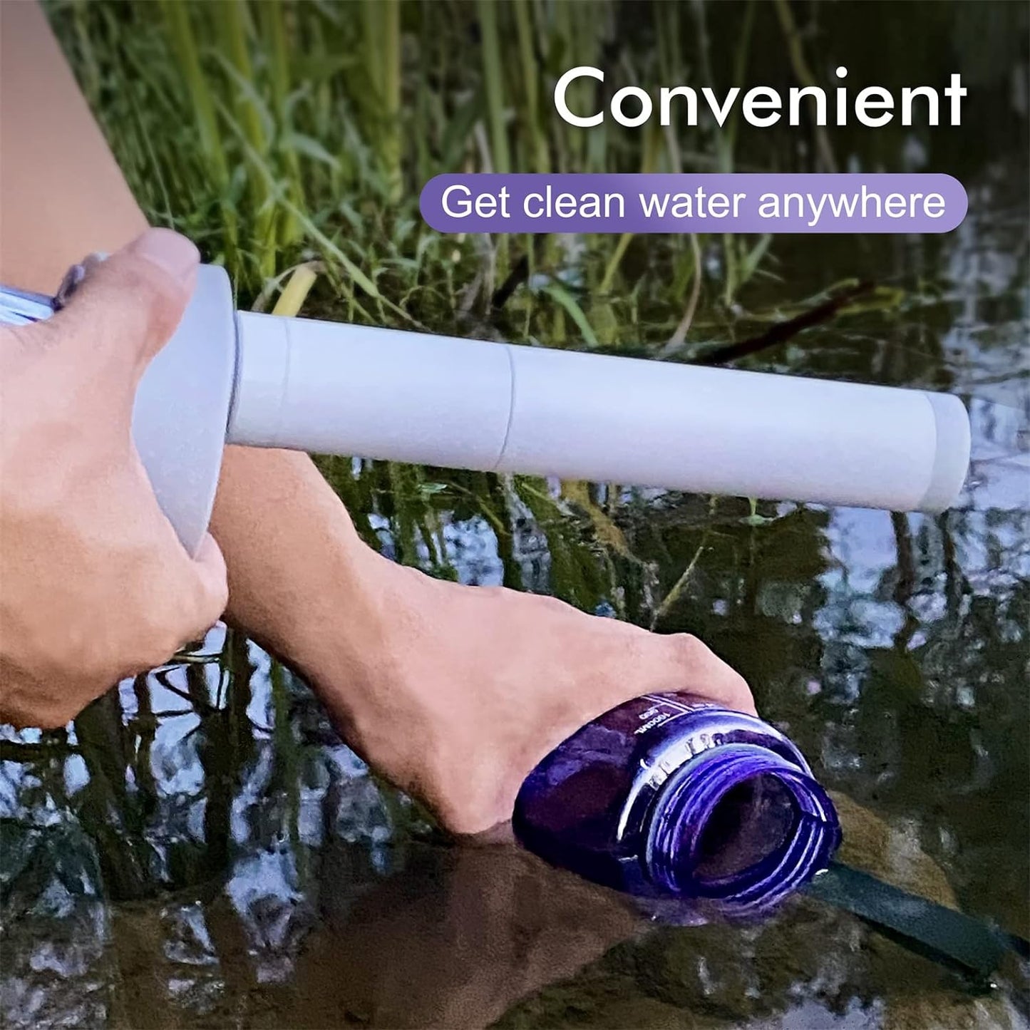 SurviMate Ultra-Filtration Filtered Water Bottle