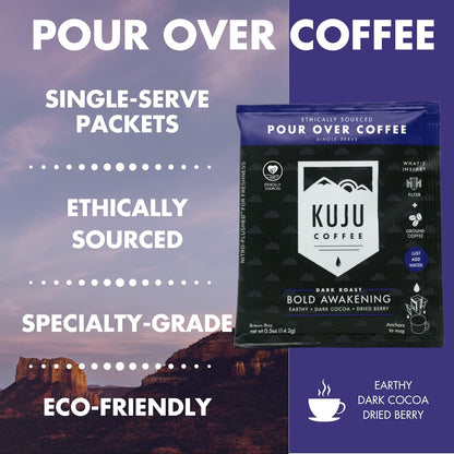 Kuju Coffee Premium Pour Over Camping Coffee Singles