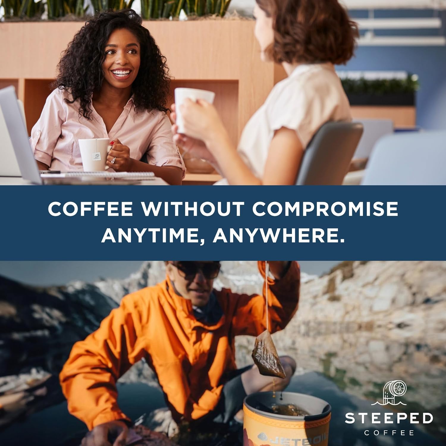 Steeped Coffee Single Serve Coffee Packets