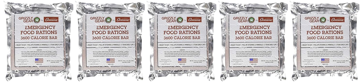 Emergency Food Rations 3600 Calorie Bar