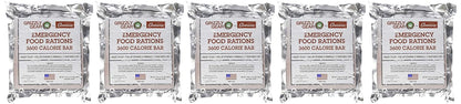 Emergency Food Rations 3600 Calorie Bar