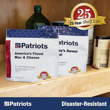 4Patriots 72-Hour Emergency Food Supply Survival Kit