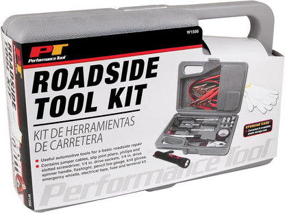 Performance Tool W1556 Commuter Emergency Roadside Safety Tool Kit