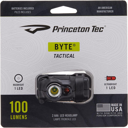 Princeton Tec Byte Tactical Headlamp (200 Lumens, Tan),BYT-TAC-TN