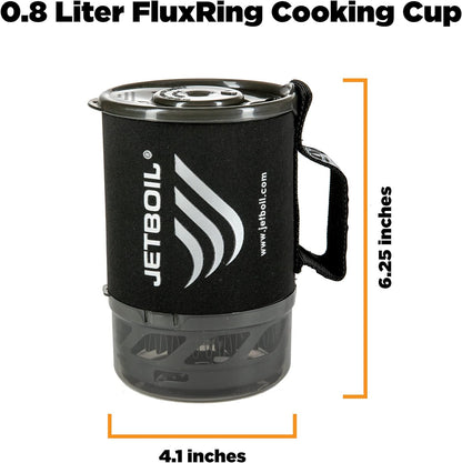 Jetboil MicroMo Lightweight Precision Camping and Backpacking Stove Cooking System with Adjustable Heat Control