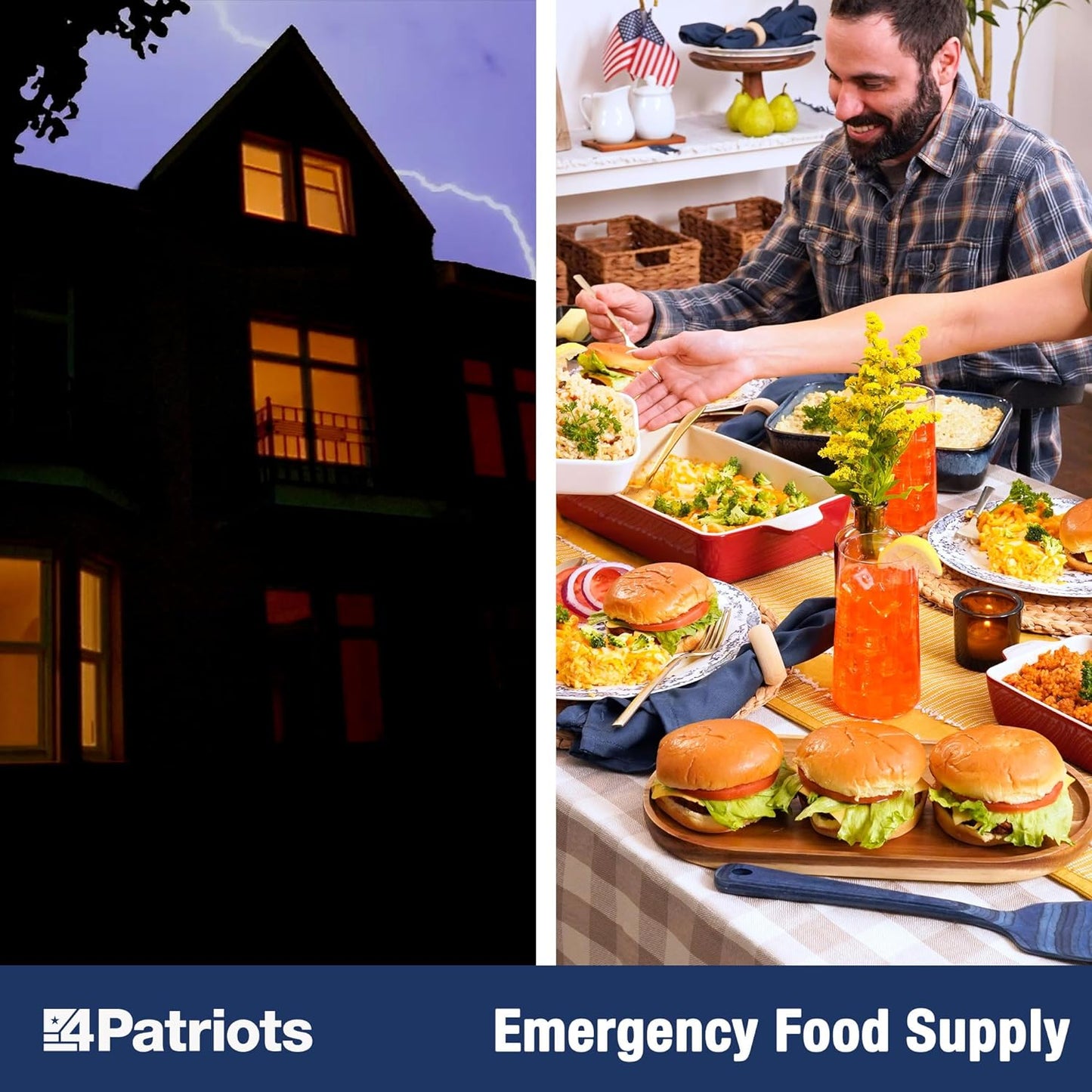 4Patriots 72-Hour Emergency Food Supply Survival Kit